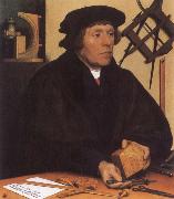 Portrait of Nikolaus Kratzer,Astronomer, HOLBEIN, Hans the Younger